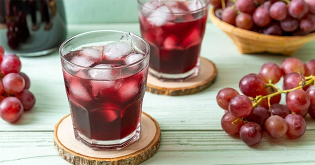 Công thức làm nước ép nho