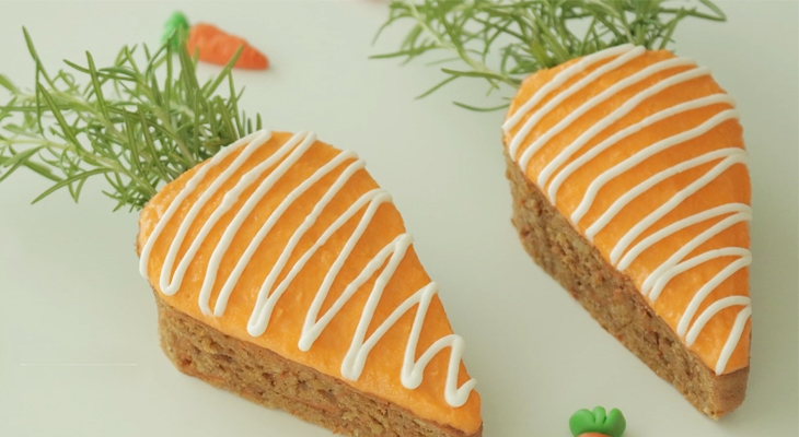 Làm bánh bông lan cà rốt mới lạ, độc đáo