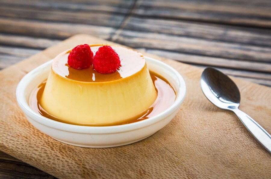 Cách làm bánh flan với whipping cream