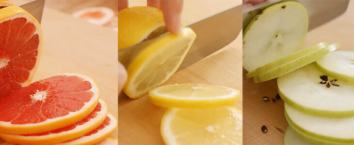 Cắt từng lát trái cây theo sở thích Cắt từng lát trái cây theo sở thích