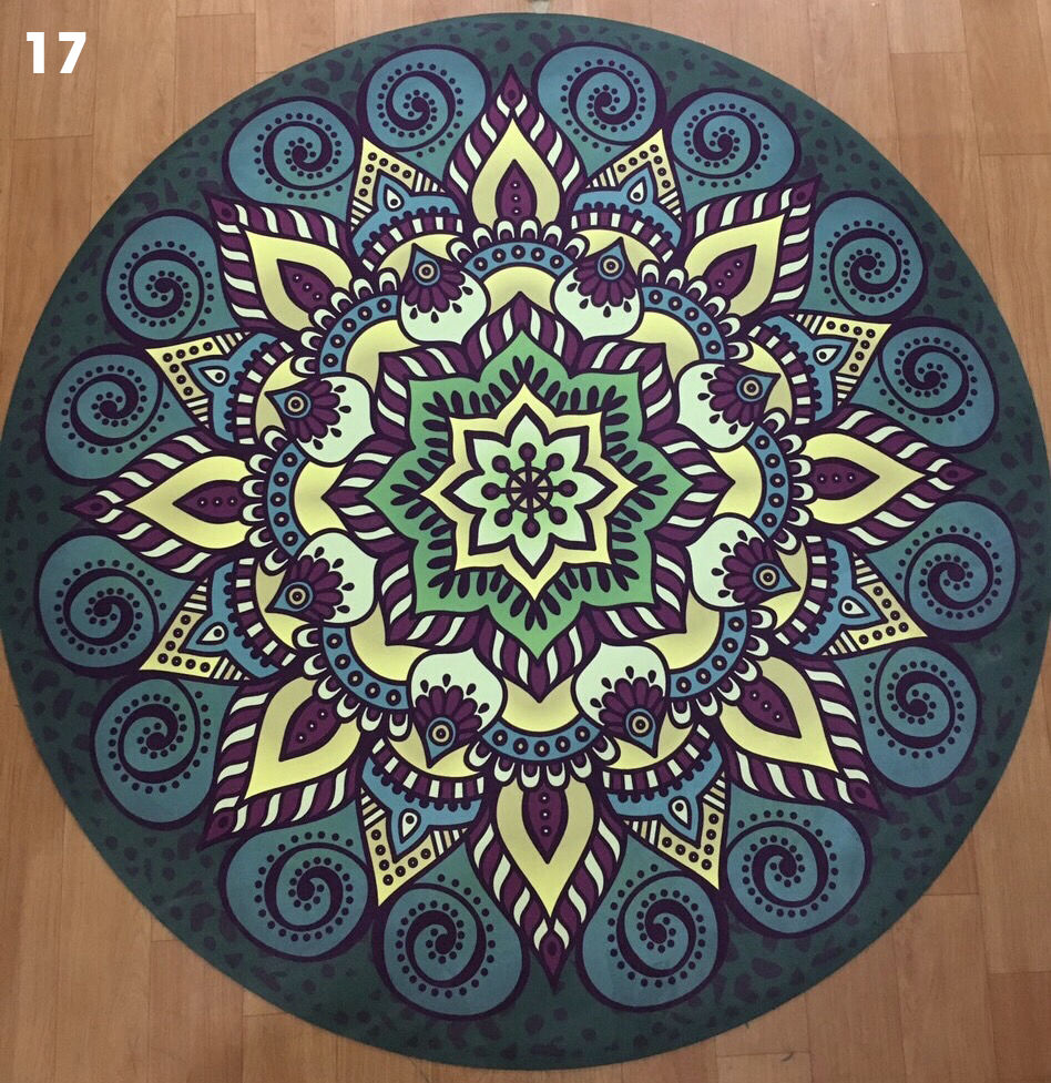 Thảm yoga Mandala mẫu 17