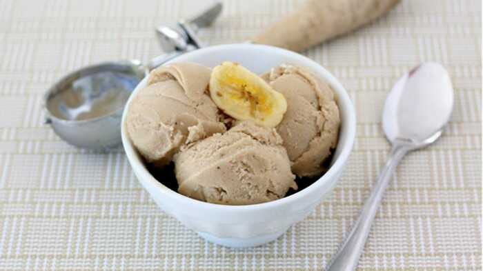 Món kem chuối siêu ngon đã hoàn thành rồi Món kem chuối siêu ngon đã hoàn thành rồi
