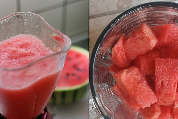 Cách làm nước ép dưa hấu thơm ngon