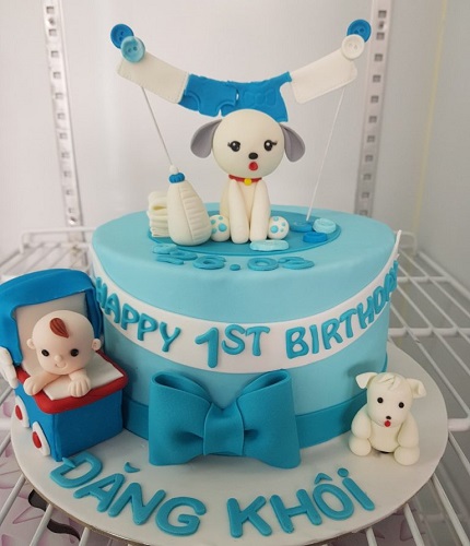 Bánh sinh nhật đẹp cho bé trai