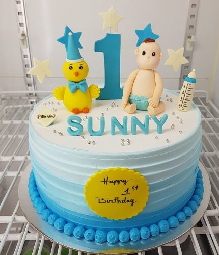 Bánh sinh nhật đẹp cho bé trai