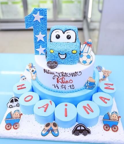 Bánh sinh nhật đẹp cho bé trai