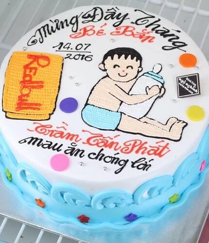 Bánh sinh nhật đẹp cho bé trai