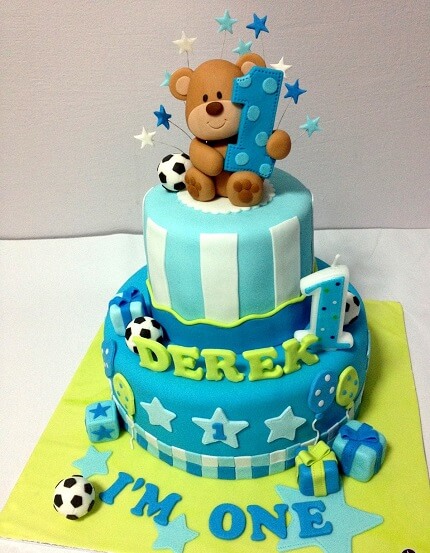 Bánh sinh nhật đẹp cho bé trai