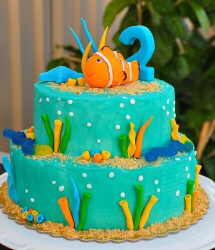 Bánh sinh nhật đẹp cho bé trai