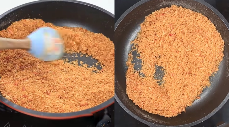 Cho lửa nhỏ và đảo đều tay Cho lửa nhỏ và đảo đều tay