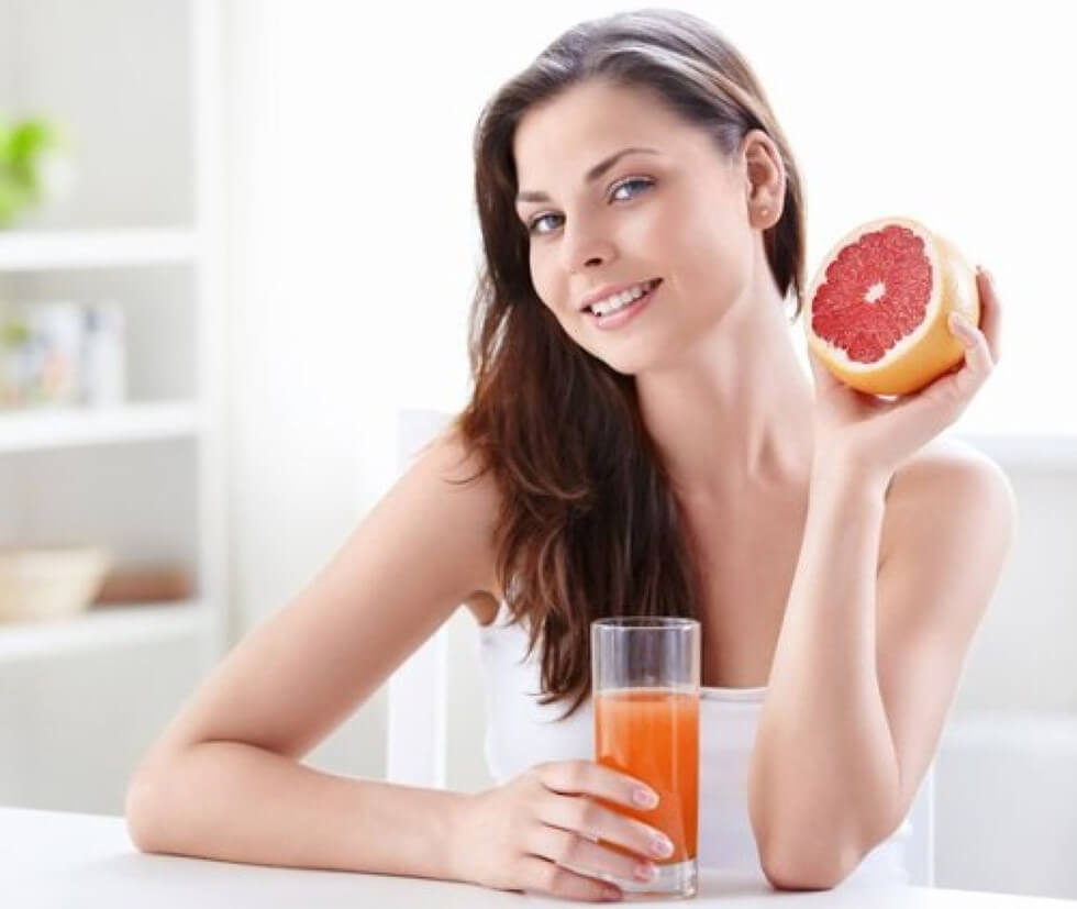 Nước ép bưởi tốt cho da Nước ép bưởi tốt cho da