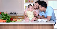 Thực đơn ăn dặm kiểu Nhật cho bé 5 - 6 tháng tuổi