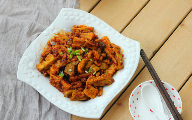 Hình ảnh món cà tím sốt chua ngọt Hình ảnh món cà tím sốt chua ngọt