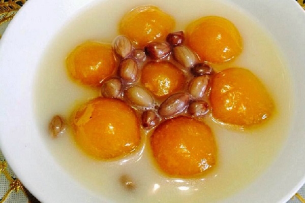 Cách nấu chè bí đỏ đậu phộng Cách nấu chè bí đỏ đậu phộng