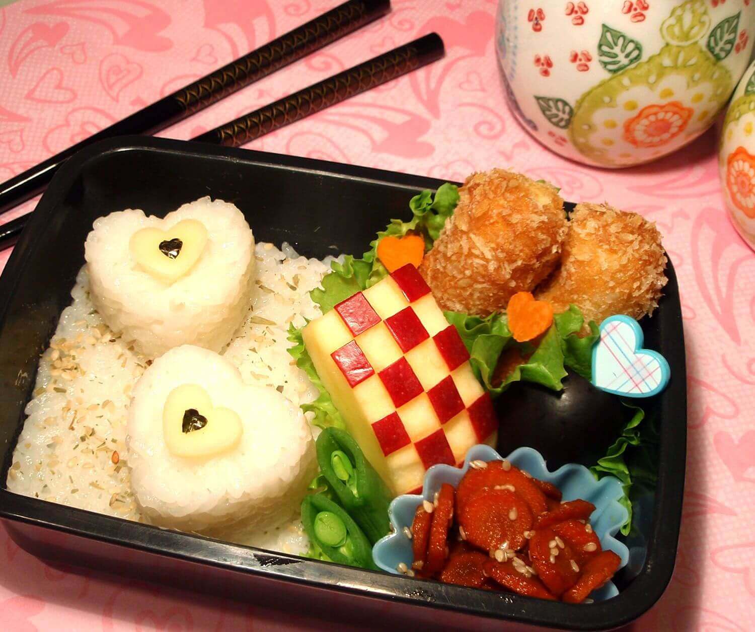 Hộp cơm Bento tình nhân Hộp cơm Bento tình nhân