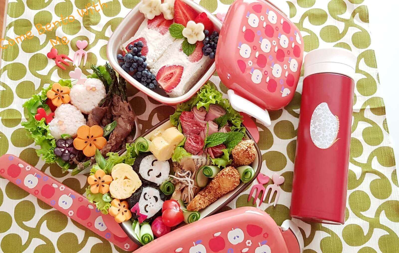 Cơm Bento cho cặp đôi mùa Valentine Cơm Bento cho cặp đôi mùa Valentine