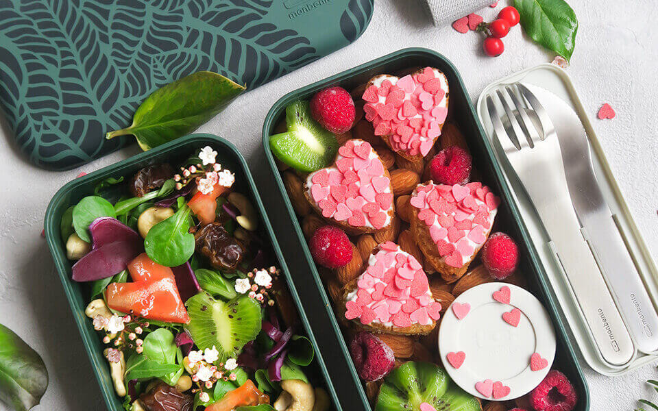 Hộp Bento "ghi điểm" tuyệt đối ngày Valentine Hộp Bento "ghi điểm" tuyệt đối ngày Valentine