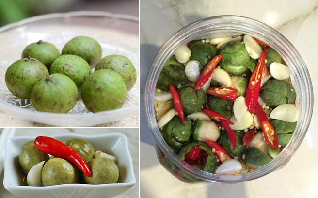 Hướng dẫn cách làm sấu ngâm mắm giòn ngon