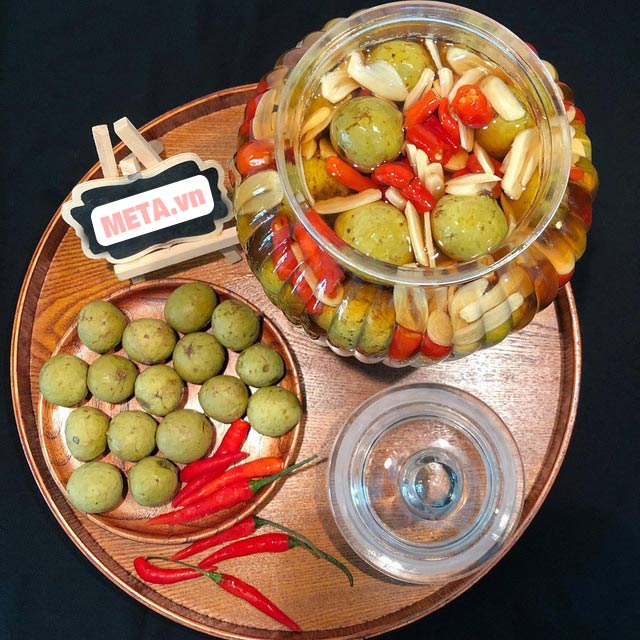 Thành quả món sấu ngâm mắm giòn ngon