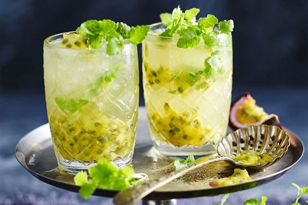 Cách pha mojito chanh dây Cách pha mojito chanh dây