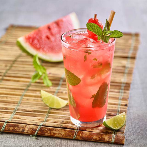 Cách pha mojito dưa hấu Cách pha mojito dưa hấu