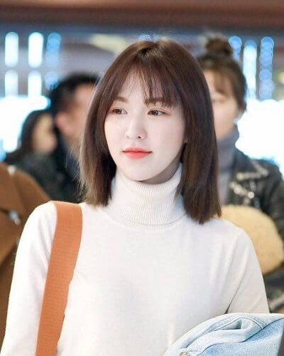 Tóc đẹp cho nữ mặt tròn