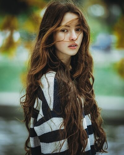 Tóc đẹp cho nữ mặt tròn