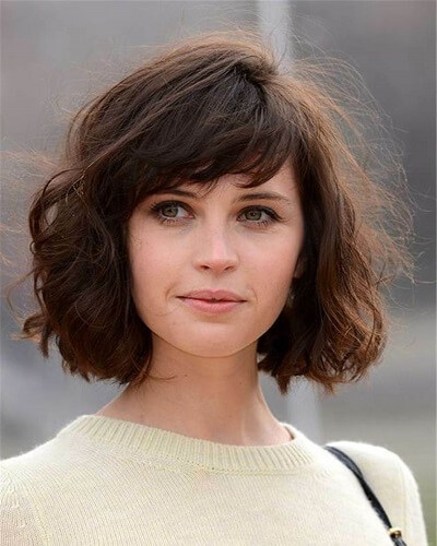 Tóc đẹp cho nữ mặt tròn