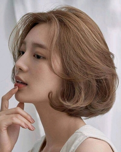 Tóc đẹp cho nữ mặt tròn