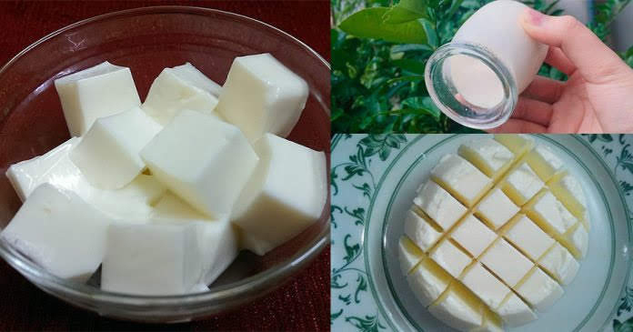 Dốc ngược sữa chua để kiểm tra kết quả