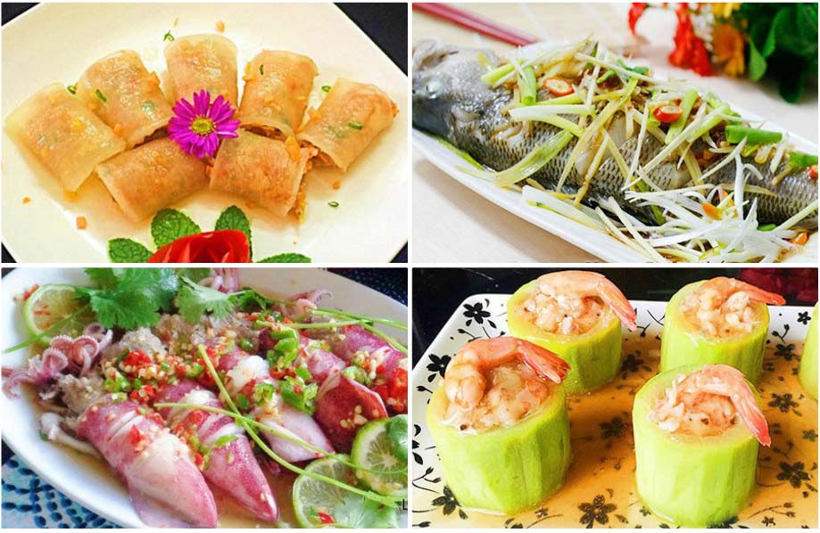 Các món hấp thơm ngon