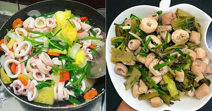 Các món ăn xào ngon cho cuối tuần