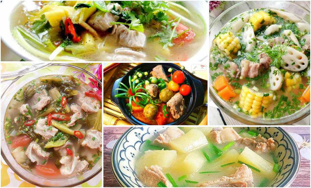 Các món canh cho cuối tuần