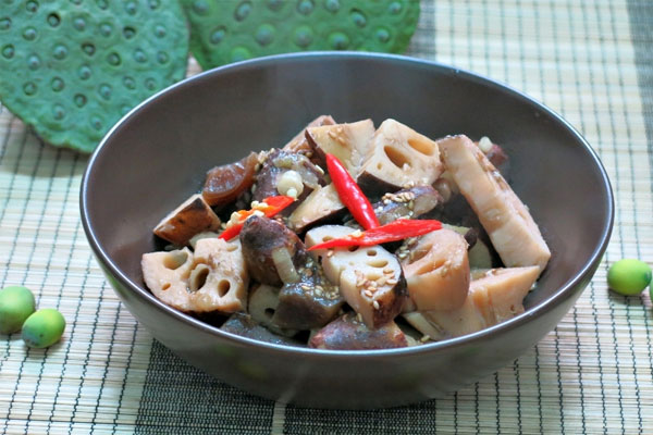 Hạt sầu riêng kho tương Hạt sầu riêng kho tương