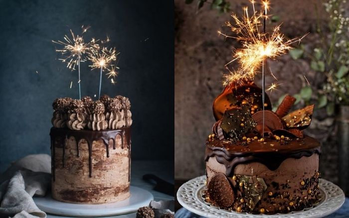 Bánh sinh nhật anh yêu từ socola ngọt ngào Bánh sinh nhật anh yêu từ socola ngọt ngào