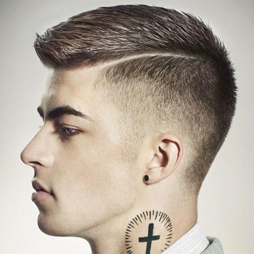 Kiểu tóc Mohican ngắn Kiểu tóc Mohican ngắn