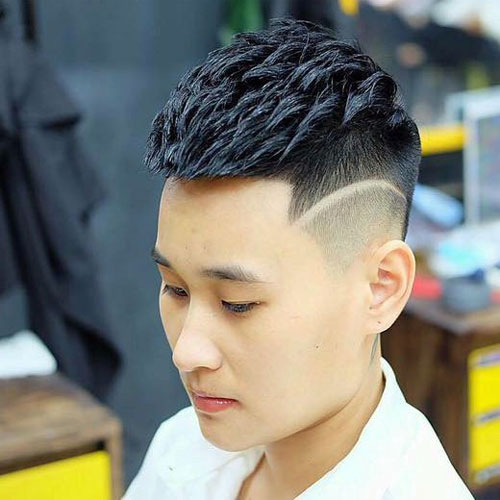 Kiểu tóc Mohican layer Kiểu tóc Mohican layer