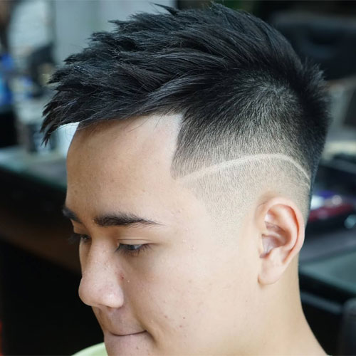 Tóc Mohican mái dài Tóc Mohican mái dài