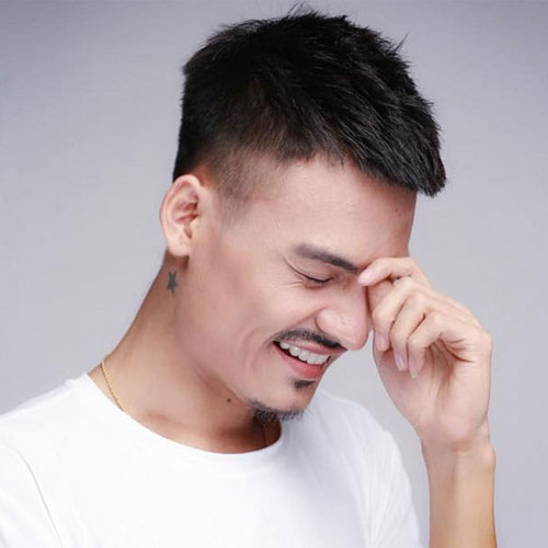 Kiểu tóc Mohican không vuốt Kiểu tóc Mohican không vuốt