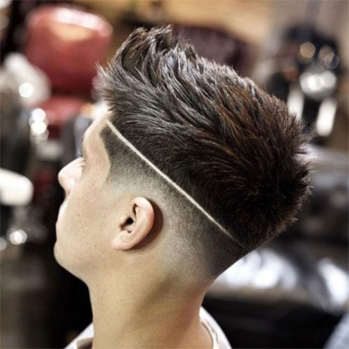Kiểu tóc Mohican kẻ Kiểu tóc Mohican kẻ