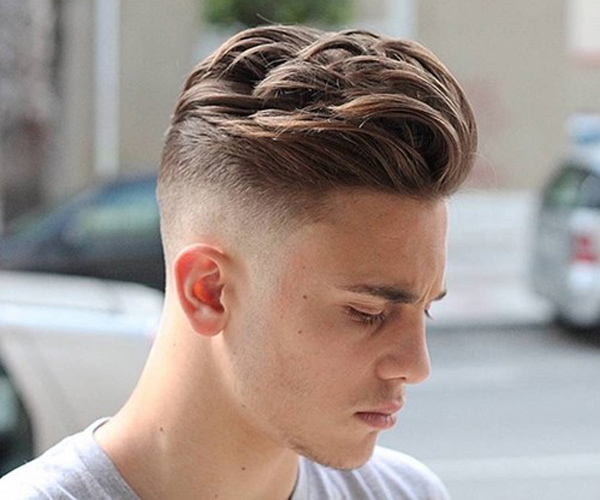 Tóc side part hiện đại