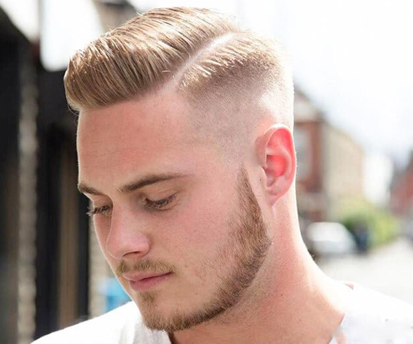 Tóc side part ngắn