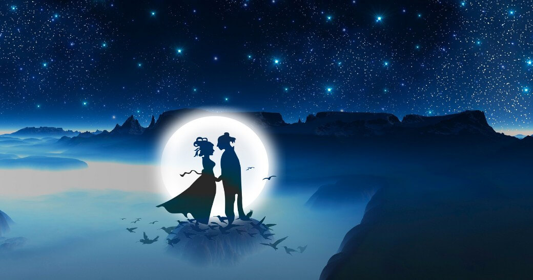 Hằng năm, Ngưu Lang và Chức Nữ được gặp nhau vào ngày Thất Tịch tại cầu Ô Thước Hằng năm, Ngưu Lang và Chức Nữ được gặp nhau vào ngày Thất Tịch tại cầu Ô Thước