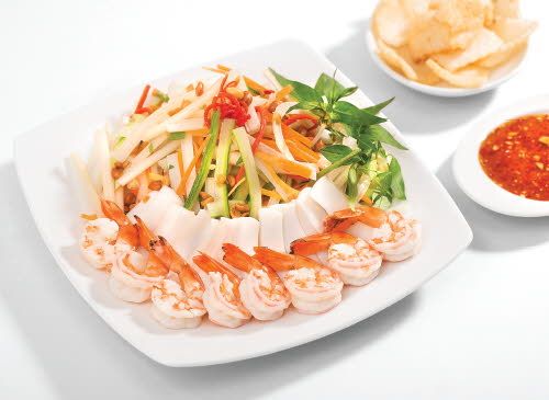 Nộm củ sen hải sản Nộm củ sen hải sản