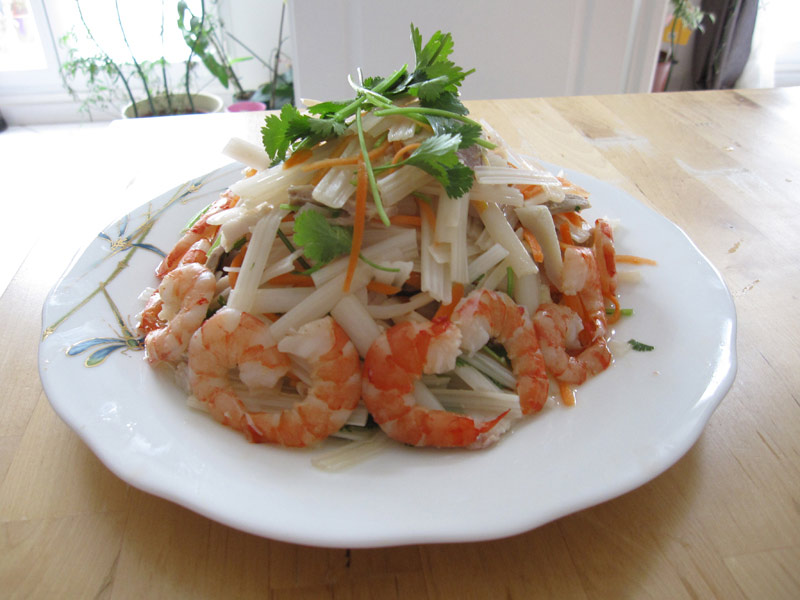 Cách làm nộm ngó sen tôm thịt Cách làm nộm ngó sen tôm thịt