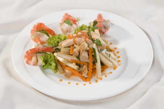 Nộm ngó sen tôm thịt Nộm ngó sen tôm thịt