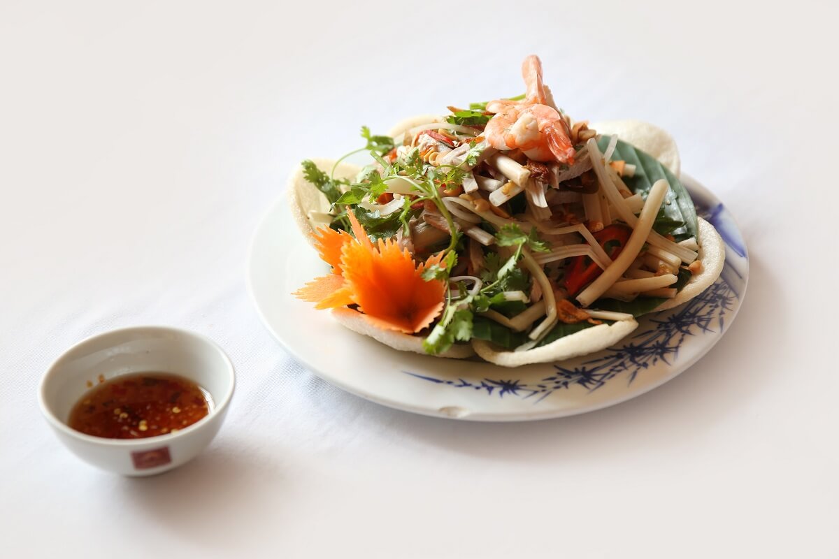 Ngó sen xào tôm Ngó sen xào tôm