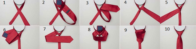 Cách thắt cà vạt kiểu windsor