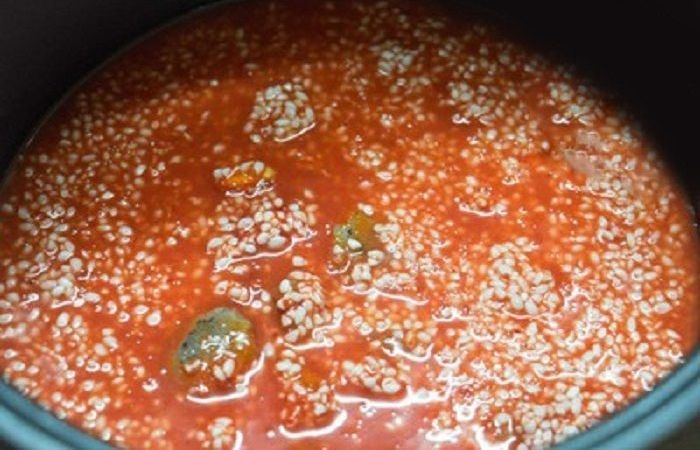 Đổ nước xâm xấp mặt gạo Đổ nước xâm xấp mặt gạo