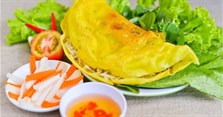 Cách làm bánh xèo miền Nam, bí quyết đổ bánh xèo mỏng giòn rụm